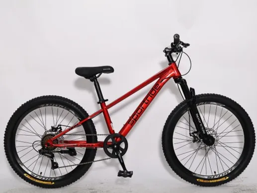 Велосипед SPORTRIDE MTB 24 D (7 ск., рост 11,5") красный