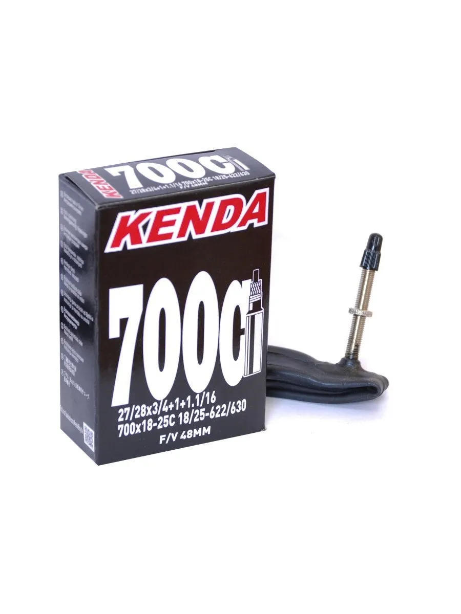 Камера 28"(700) х 28-45Сспорт 48мм узкая KENDA 700*18/25C