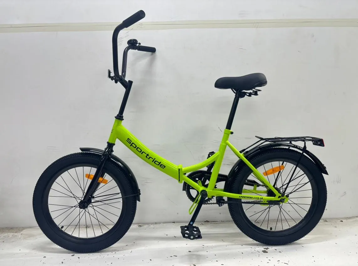 Велосипед SPORTRIDE CITY 20 (21 ск., рост OS) зеленый