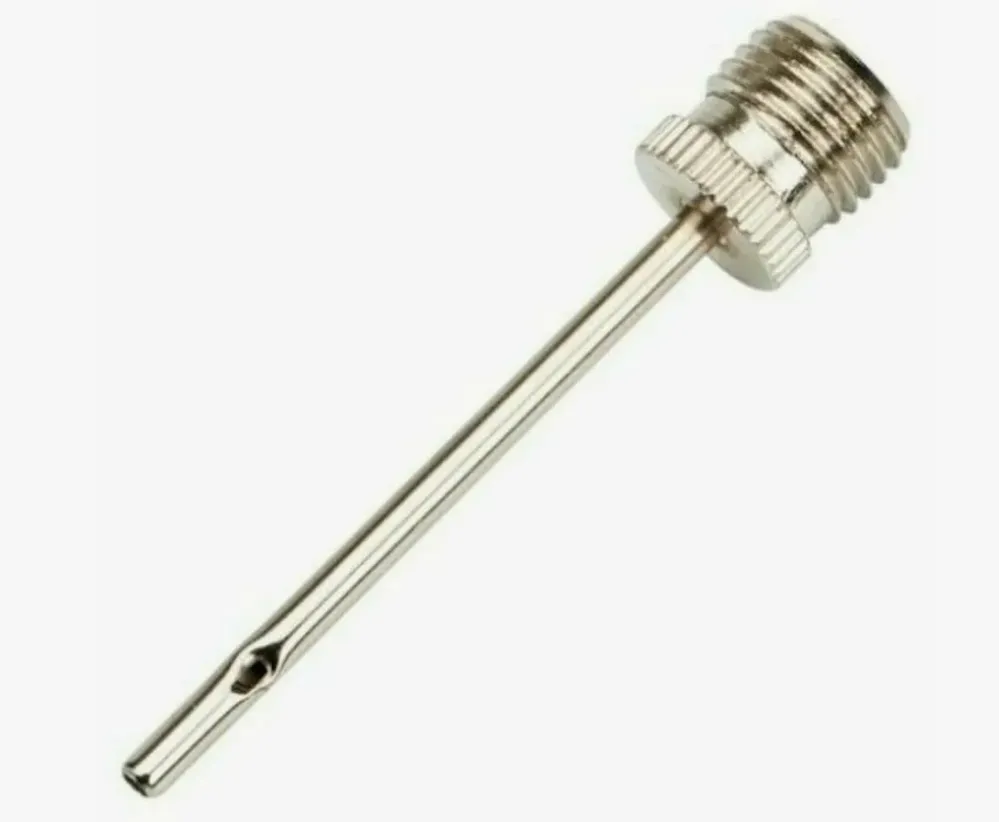 Переходник BEE PUMP "Игла", для накачки мячей, сталь, серебристый