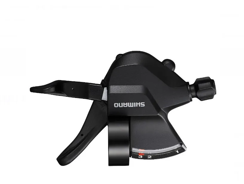 Шифтер Shimano ALTUS 3ск, левый,трос.нерж., черный RAPIDFIRE PLUS